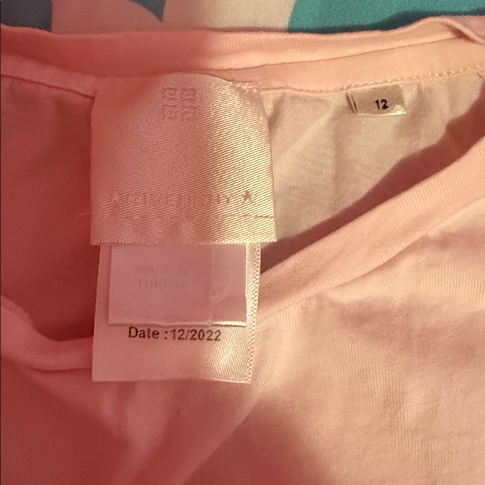 Givenchy Light Pink Logo Ruffle Dress - Picture 2 of 3